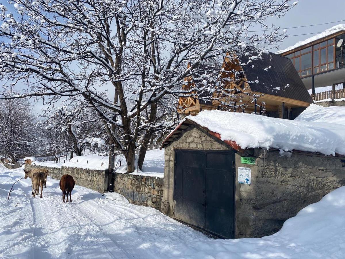 Guesthouse Data Mestia Exteriér fotografie